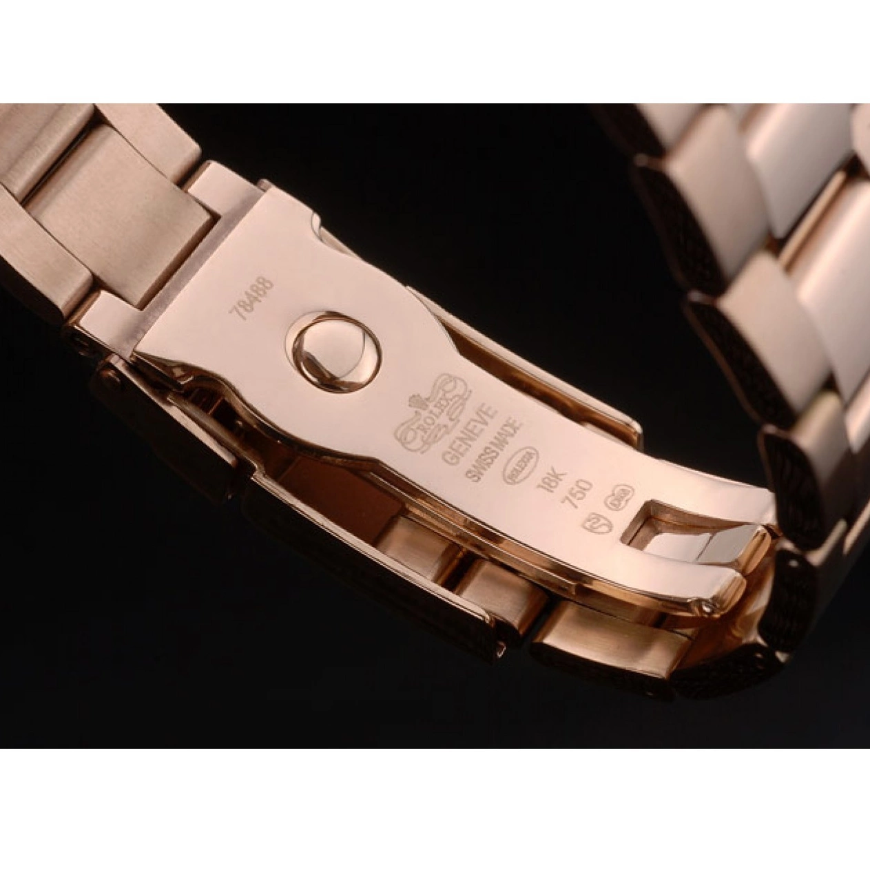 MiroTime 0801 Rolex Daytona Ion Plated Tachymeter Rose Gold Strap Rose Gold Dial 80244